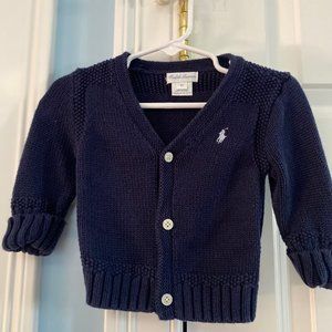 Ralph Lauren Baby Blue Cardigan